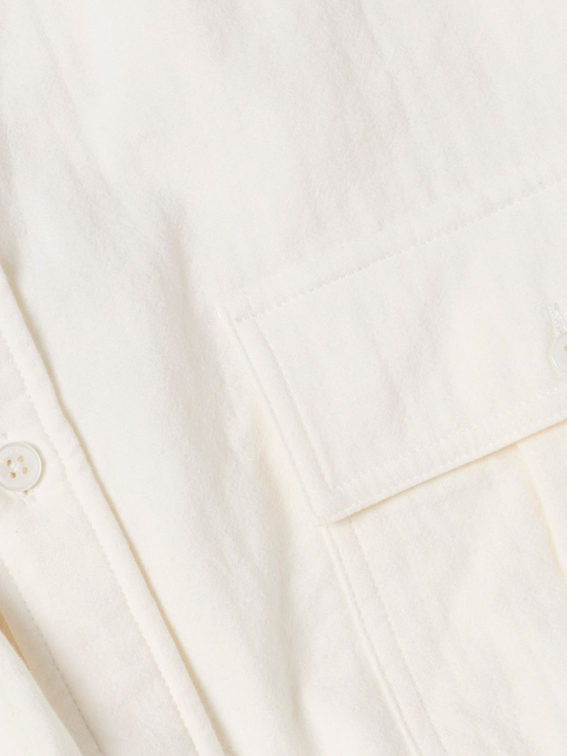SIMKHAI Parkes double-gauze button-up shirt outlook