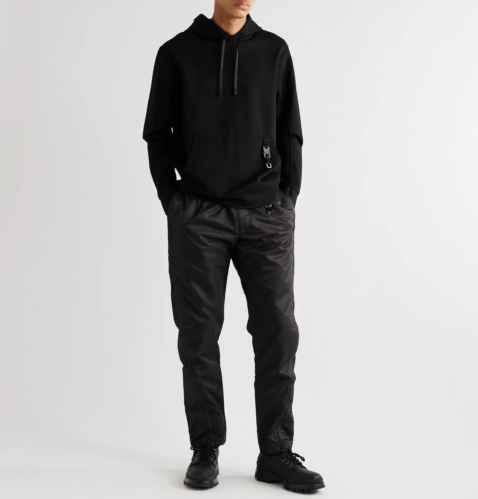 Slim-Fit Buckle-Detailed Nylon Sweatpants - 2