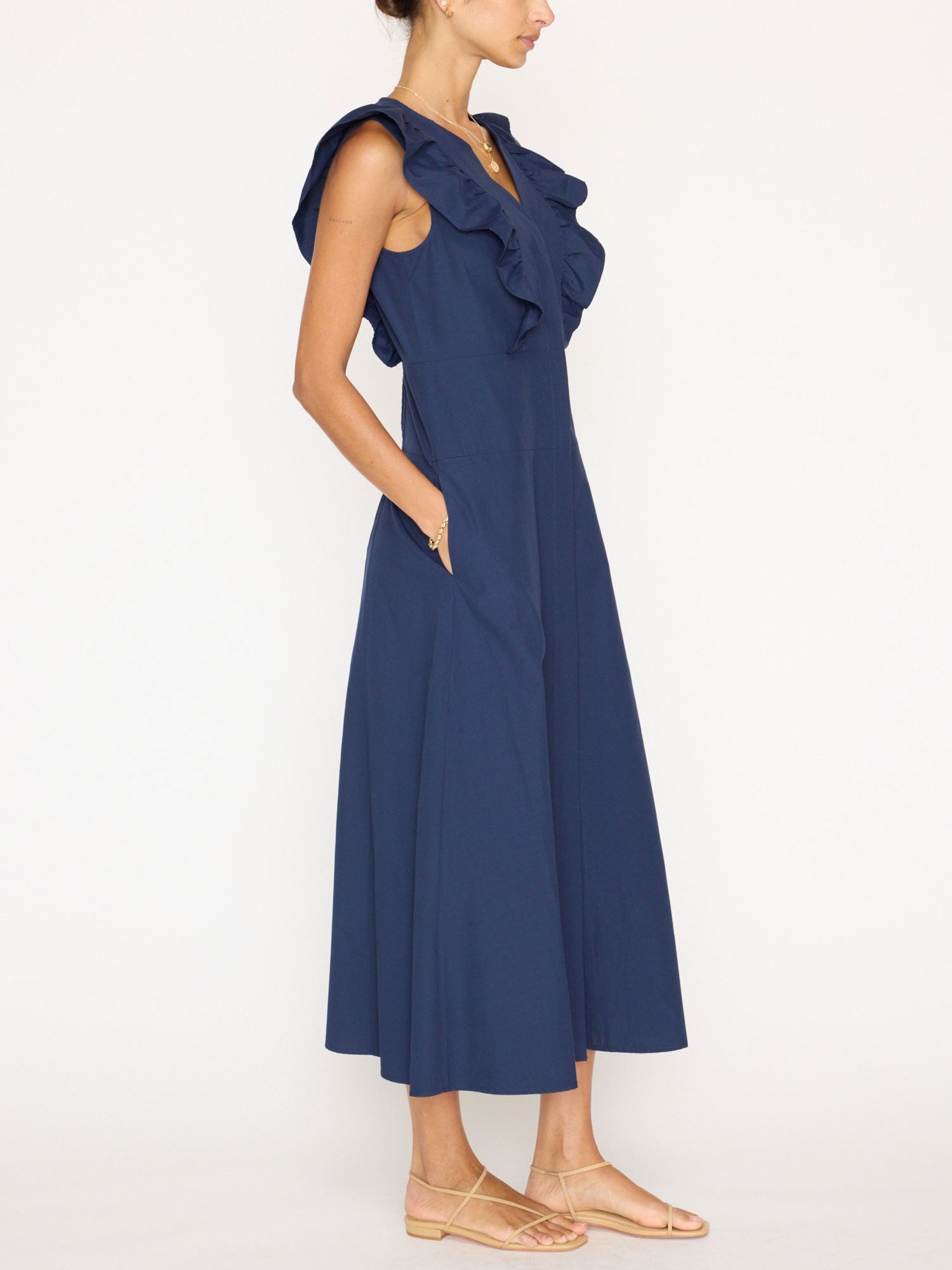 The Aurora Ruffle Dress - 5