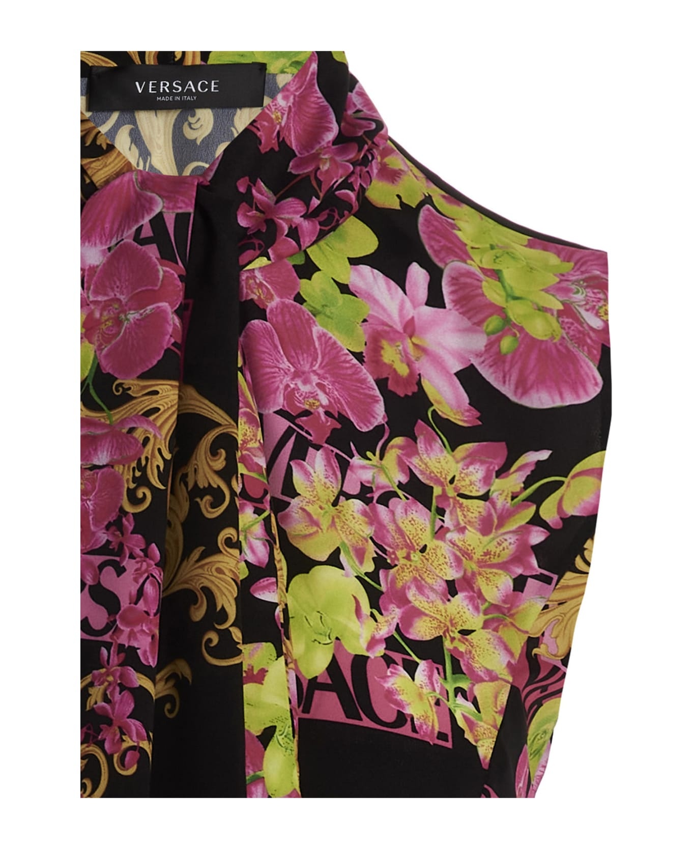 'logo Asymmetric' Minidress - 3