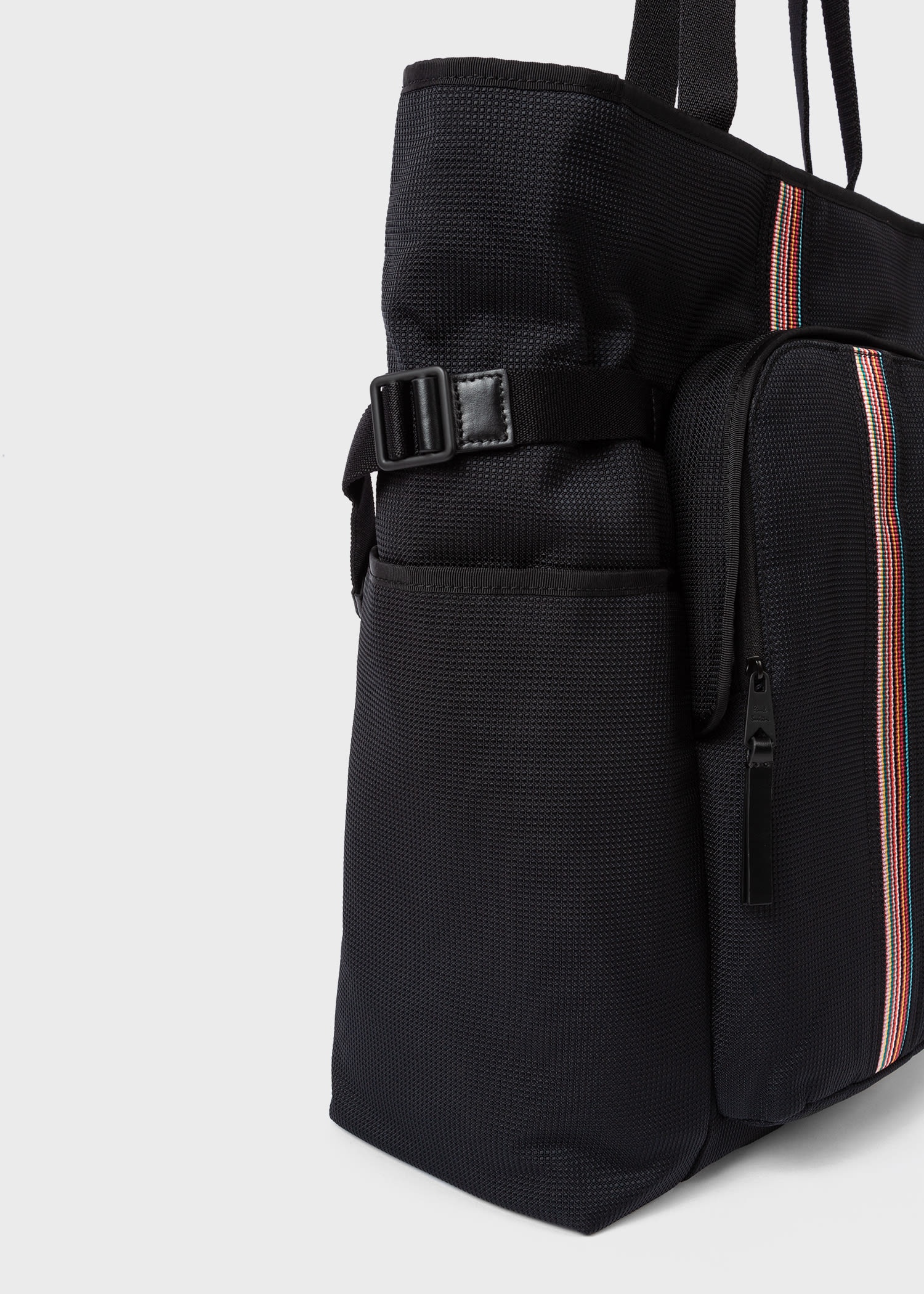 'Signature Stripe' Tote Bag - 5