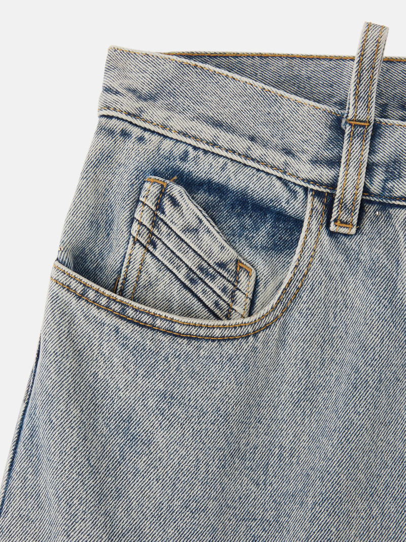 ''ASHTON'' VINTAGE BLUE LONG PANTS 4