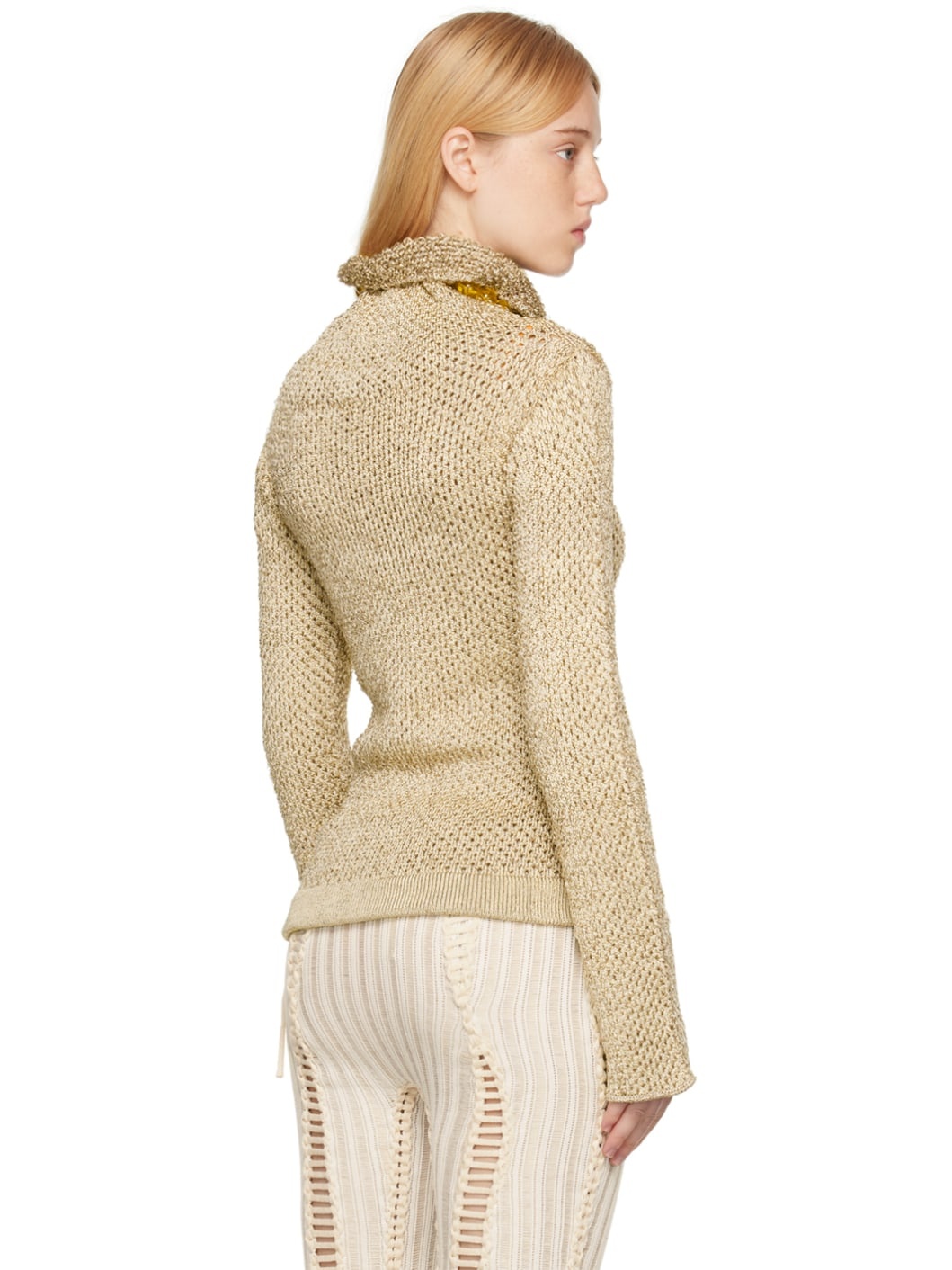 Beige Armour Sweater - 3