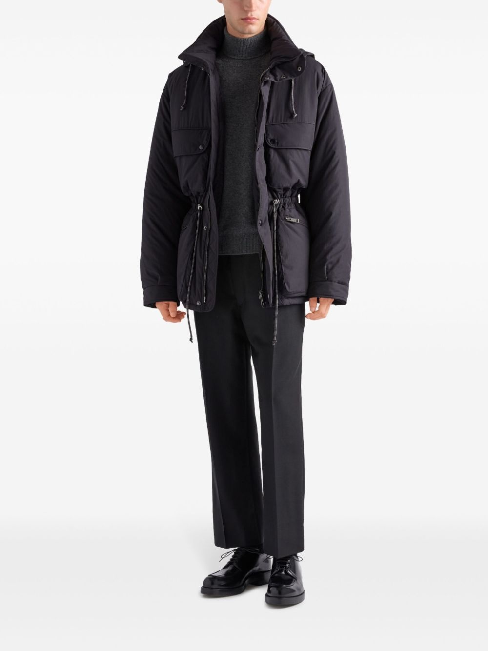 cotton down jacket - 2