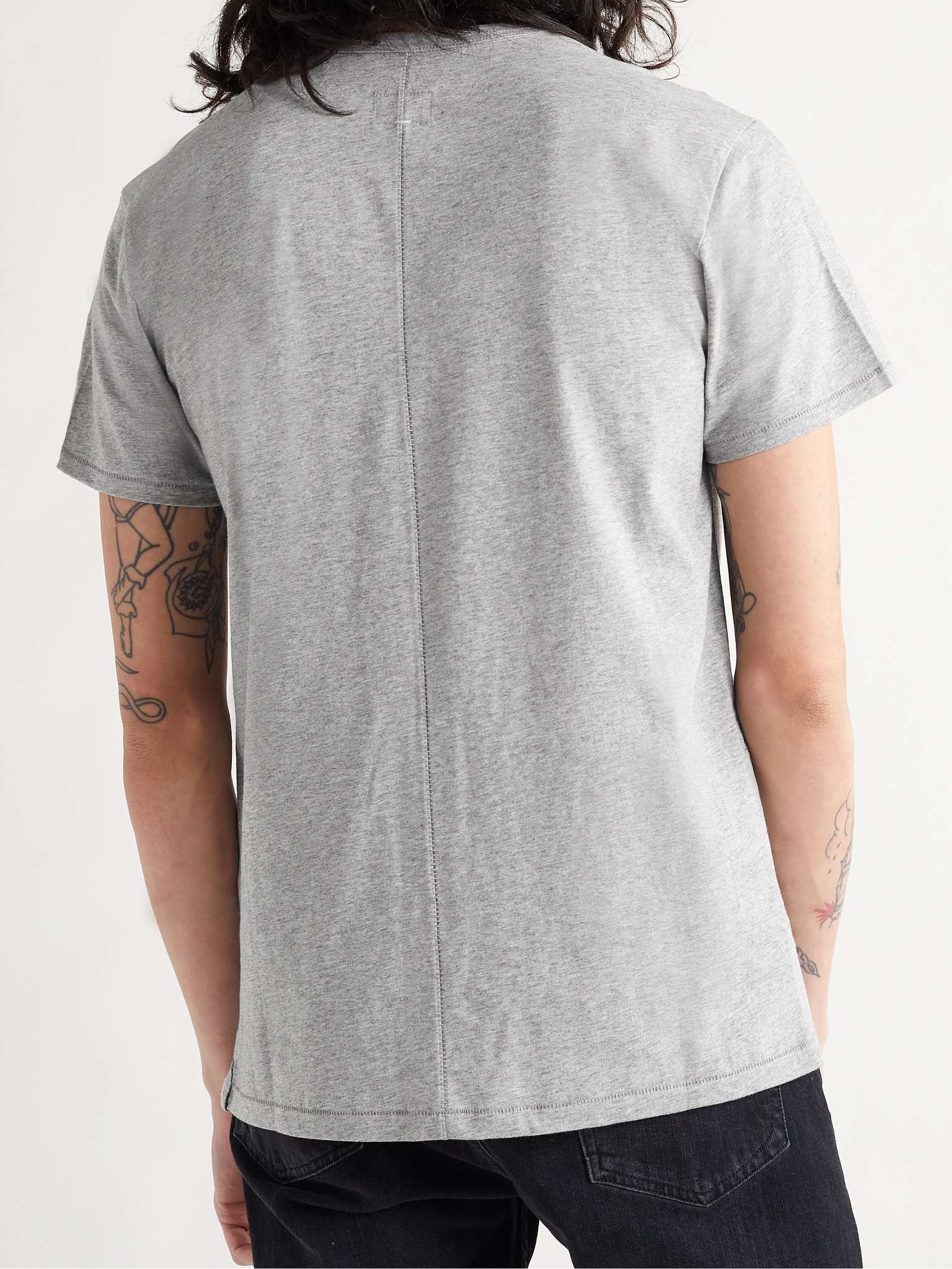 Mélange Organic Cotton-Jersey T-Shirt - 4