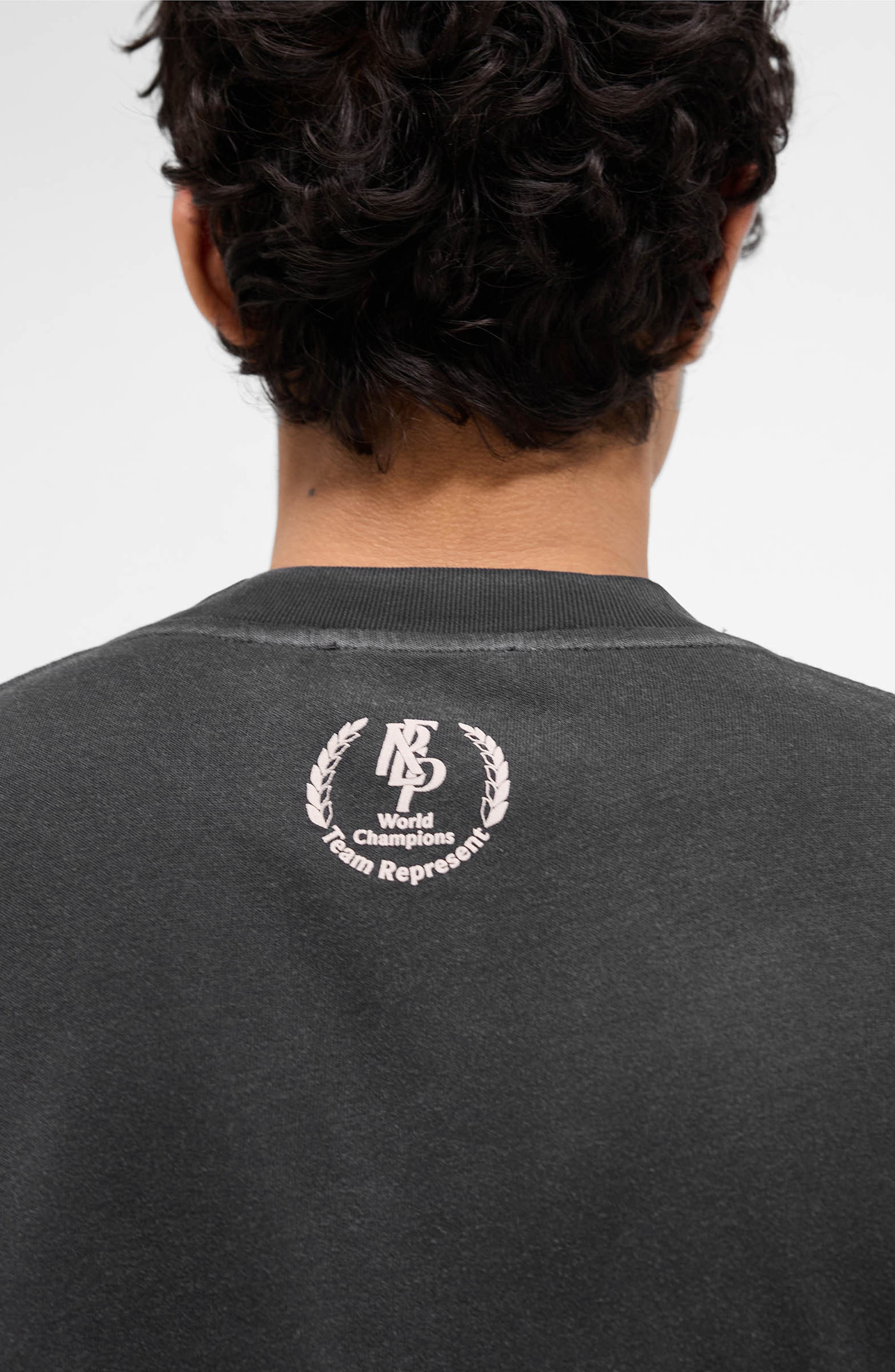 Represent World Championship Graphic T-Shirt in Stained Black at Nordstrom - 3