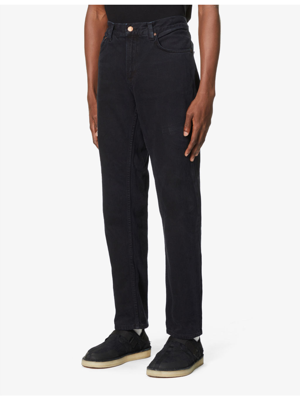Gritty Jackson slim-fit straight denim jeans - 3