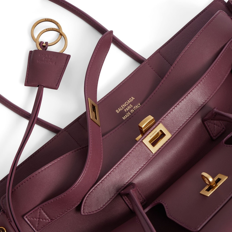 Women's Bel Air Medium Carry All Bag in Dark Burgundy 5