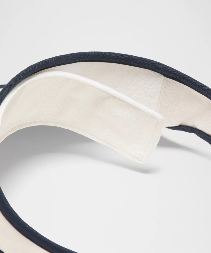 Removable Sweatband Cotton Canvas Visor 4