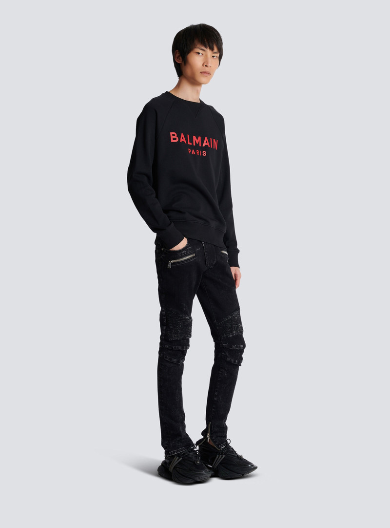 Balmain Paris printed sweatshirt 3