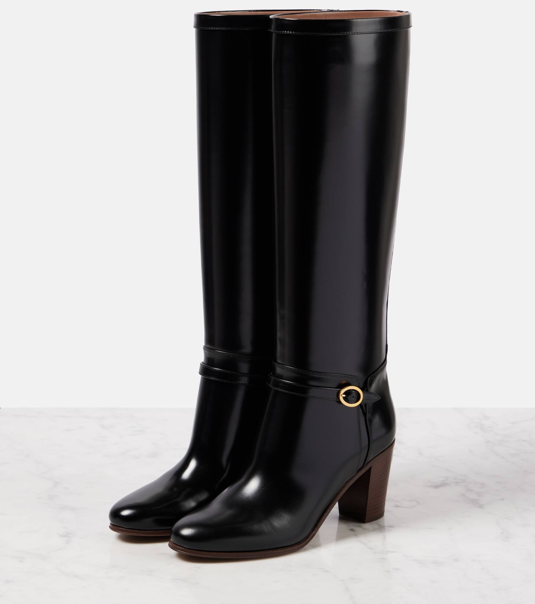 Patite 75 leather boots - 3