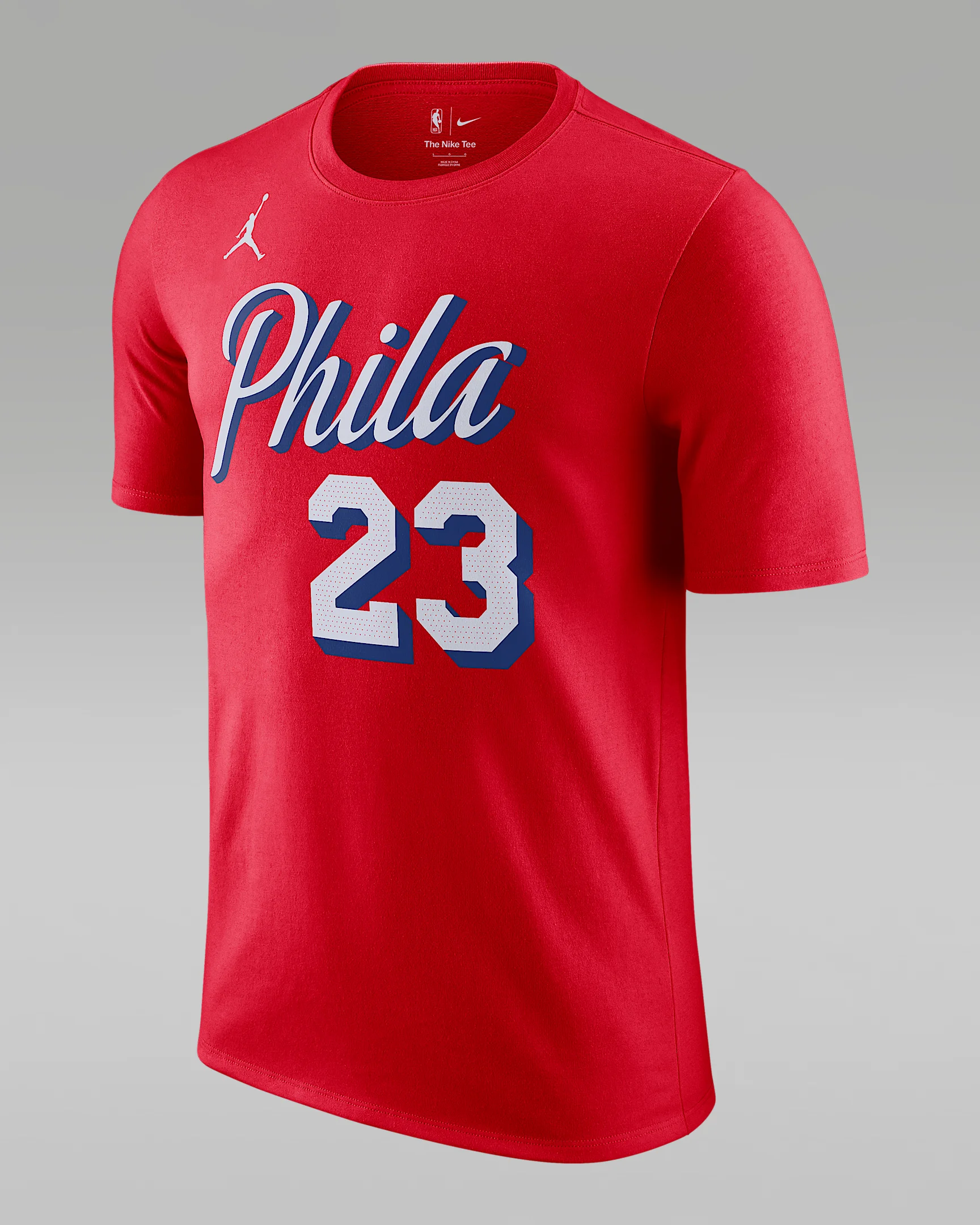 LeBron James Philadelphia 76ers Men's NBA Essential T-Shirt - 1