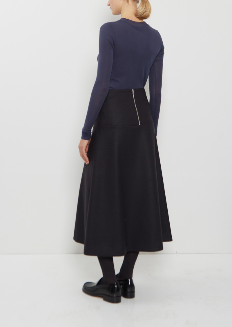 AURALEE Light Melton Skirt outlook