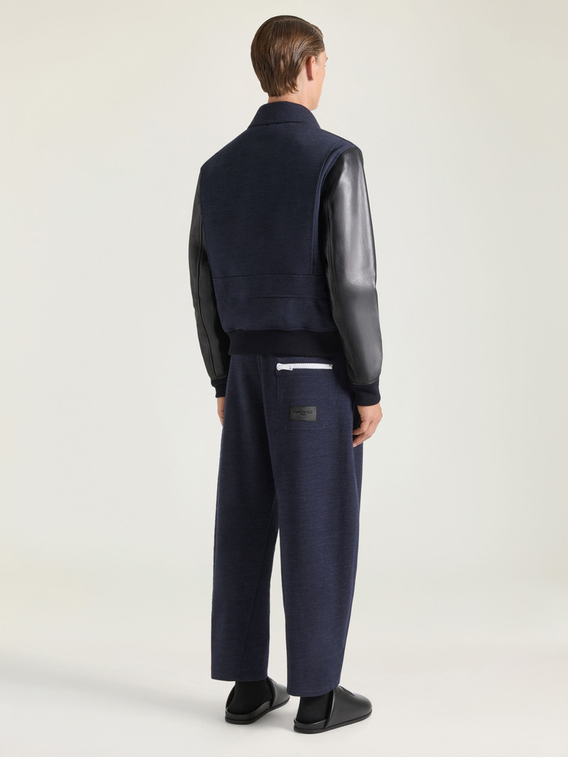 Givenchy MIX MATERIAL AVIATOR BLOUSON outlook