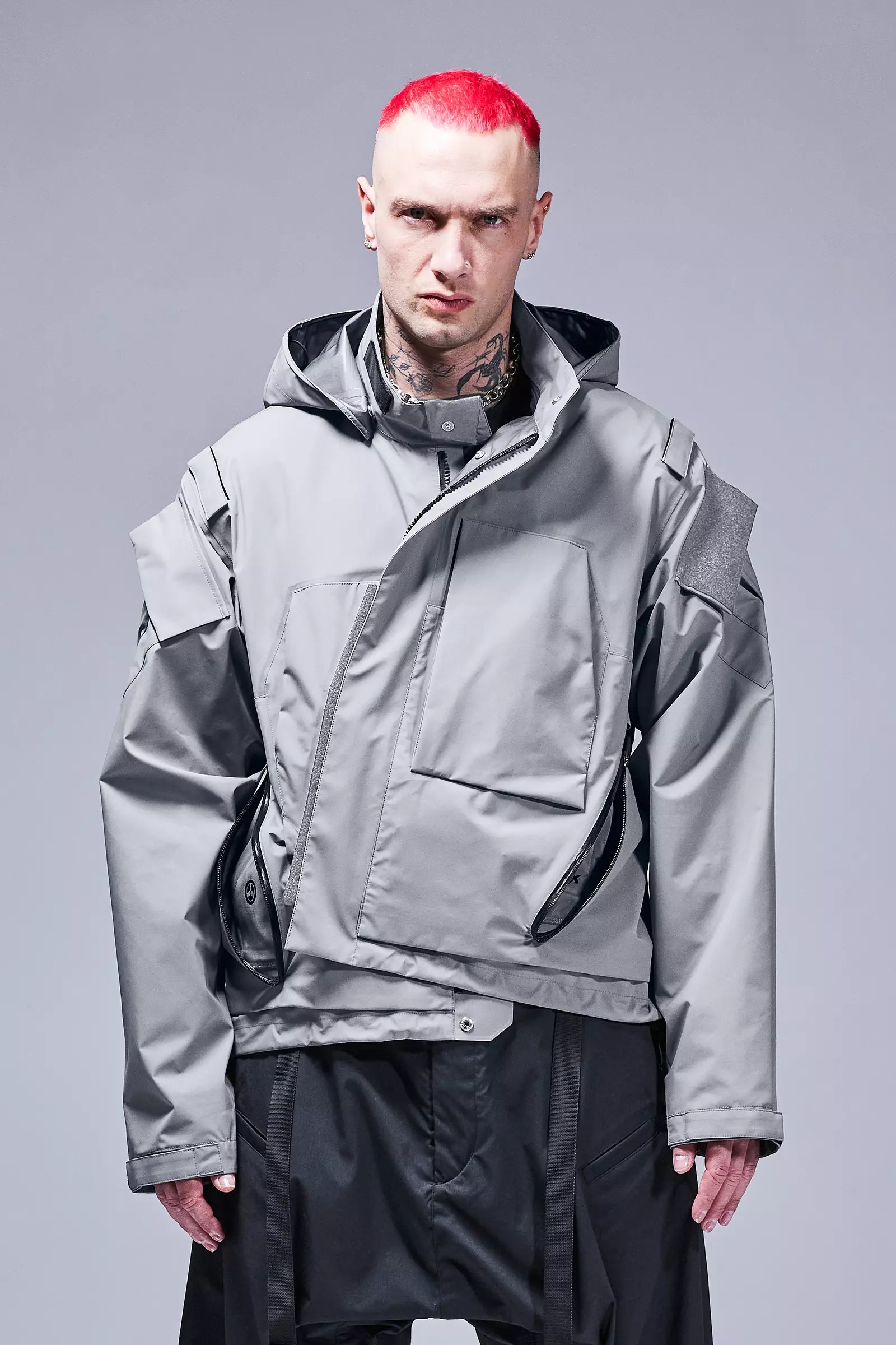 J14-GT 3L Gore-Tex Interops Jacket Hellgrau - 2