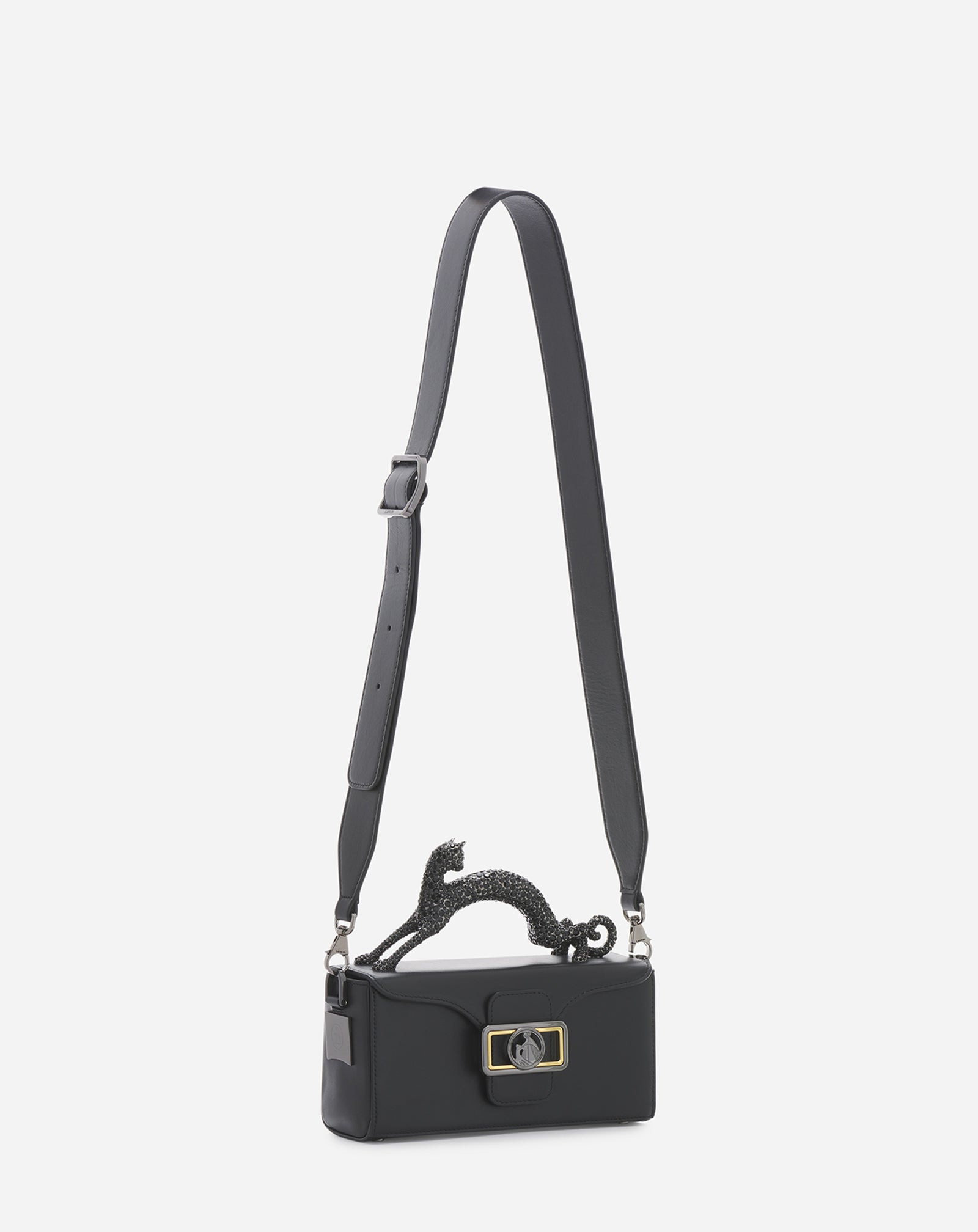 LEATHER NANO PENCIL CAT BAG - 3