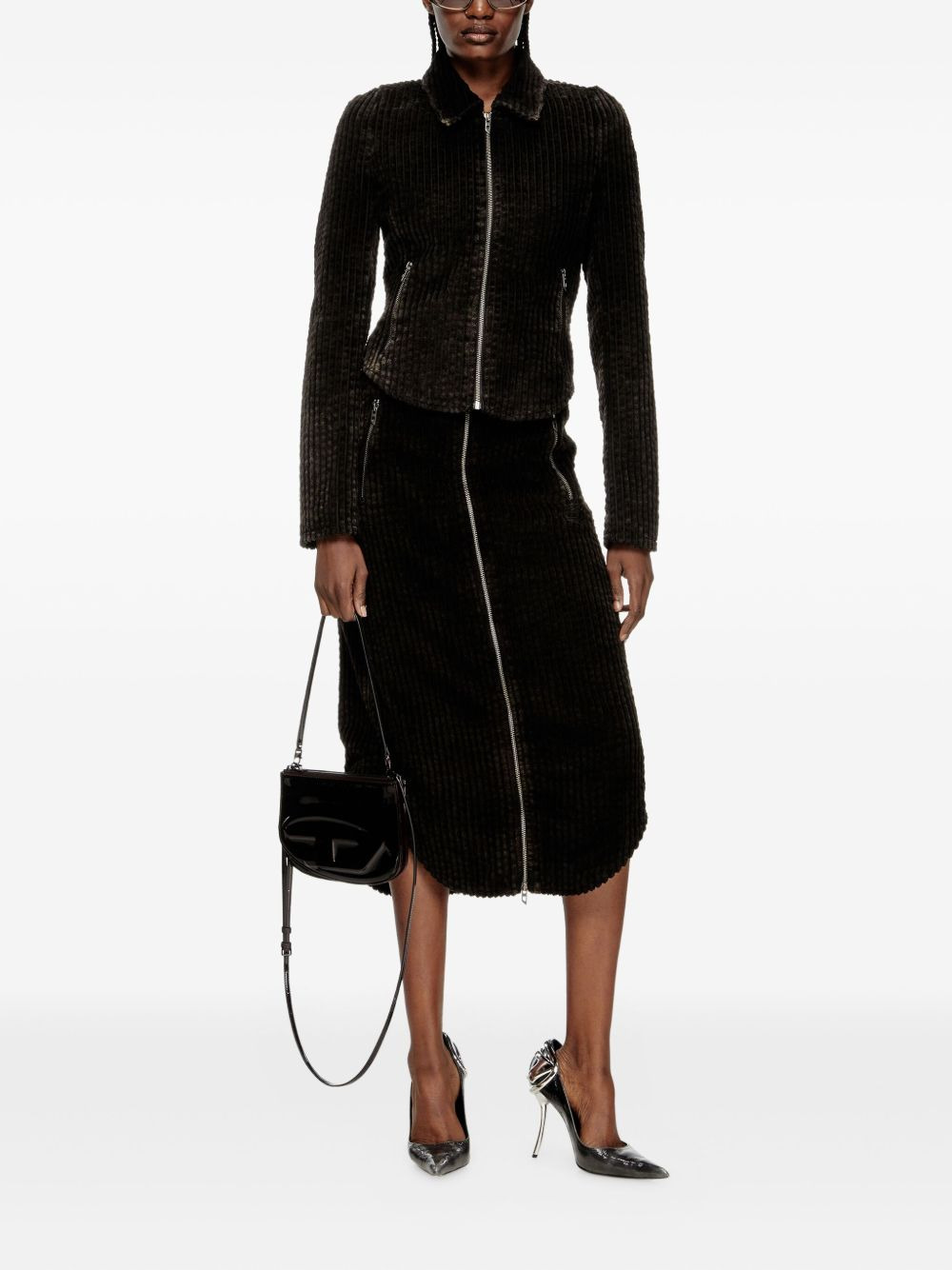 O-Llipop corduroy skirt - 2