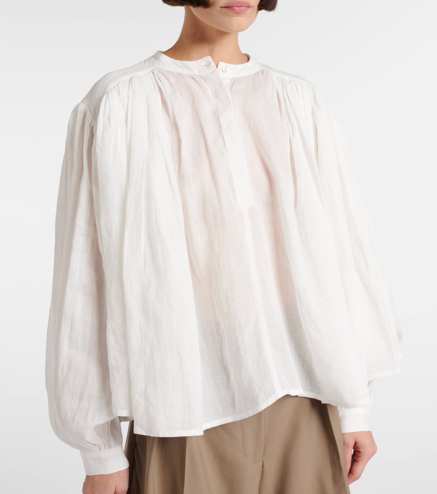 Ramie blouse - 6