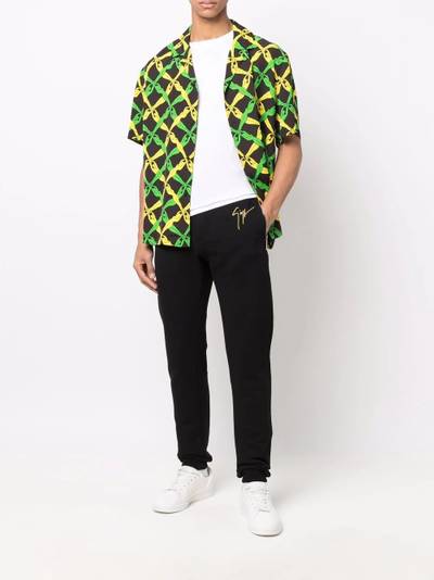 Giuseppe Zanotti embroidered-logo track pants outlook