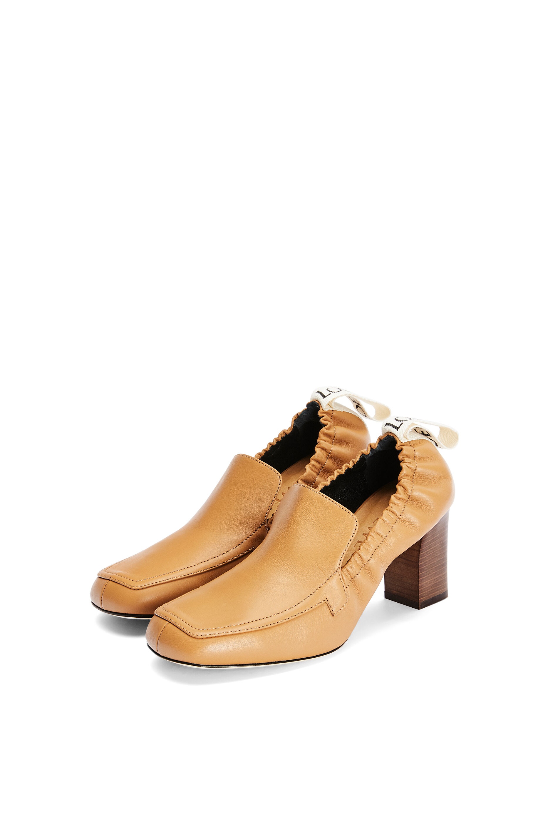 Elasticated loafer 70 in calf - 2