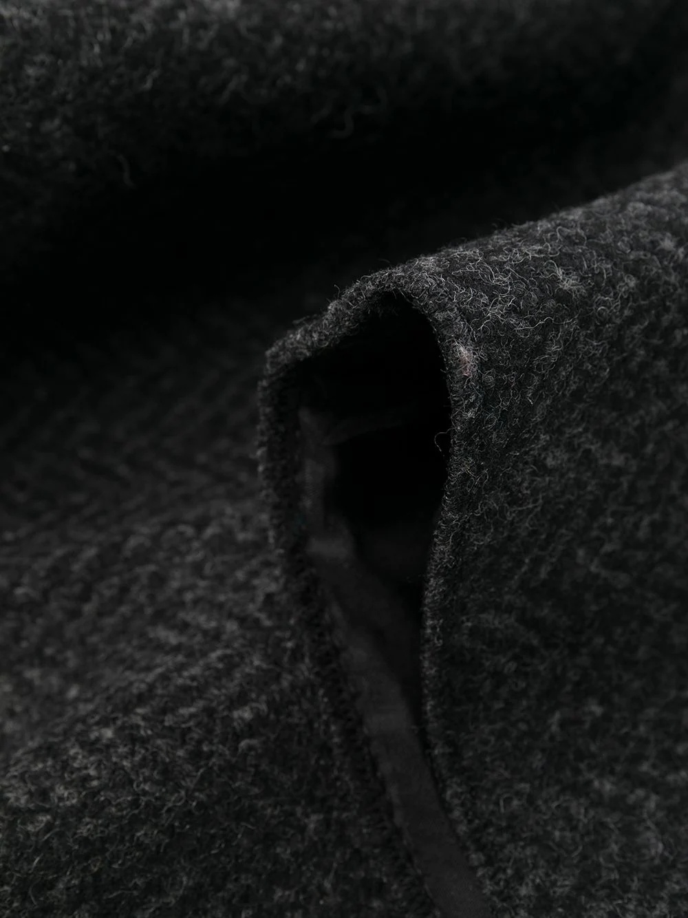 tailored herringbone trousers - 7