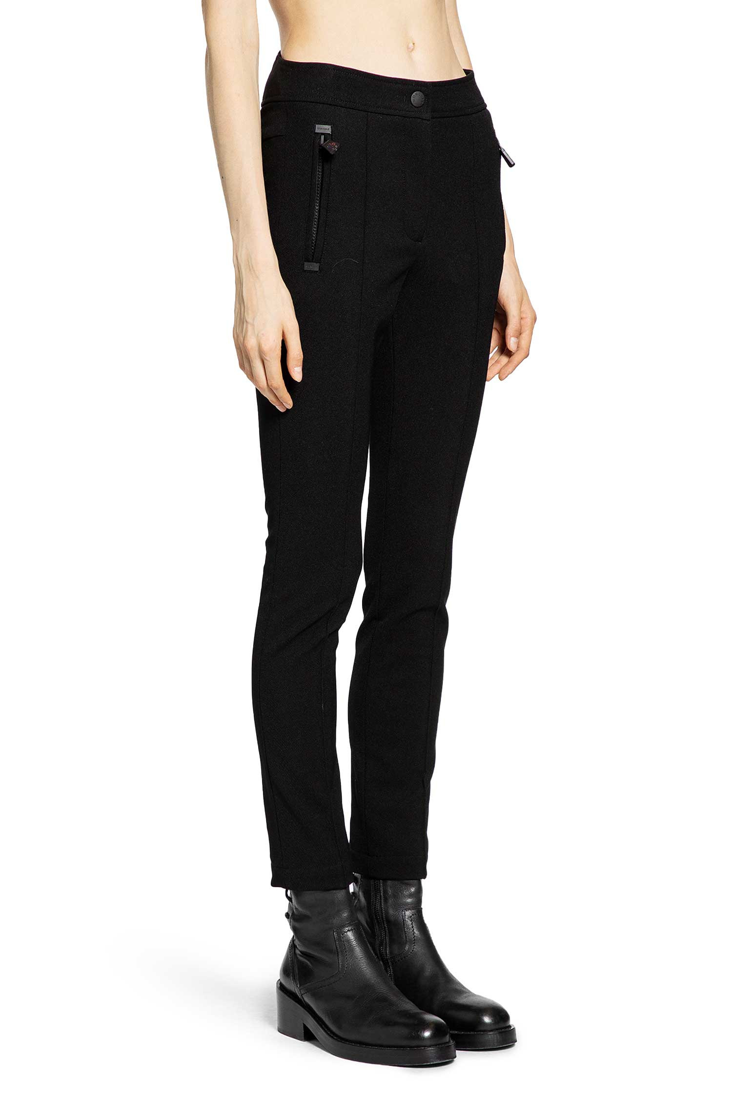 Moncler Grenoble Woman Black Trousers - 2
