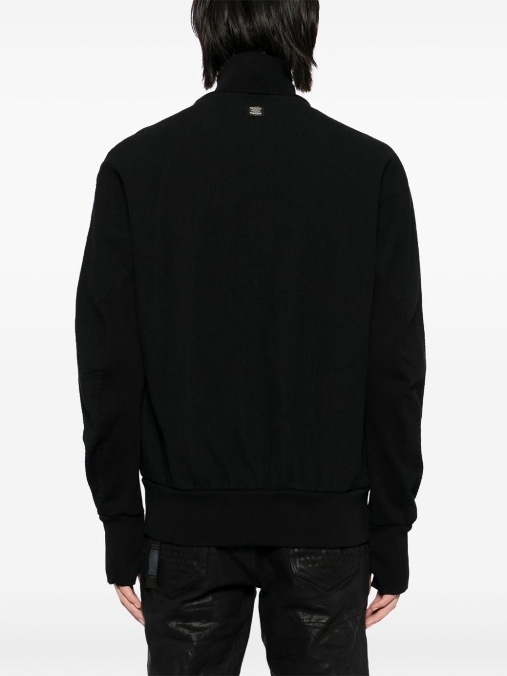 stripe bomber jacket - 4