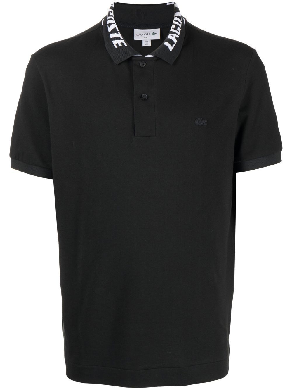 logo piqué polo shirt - 1