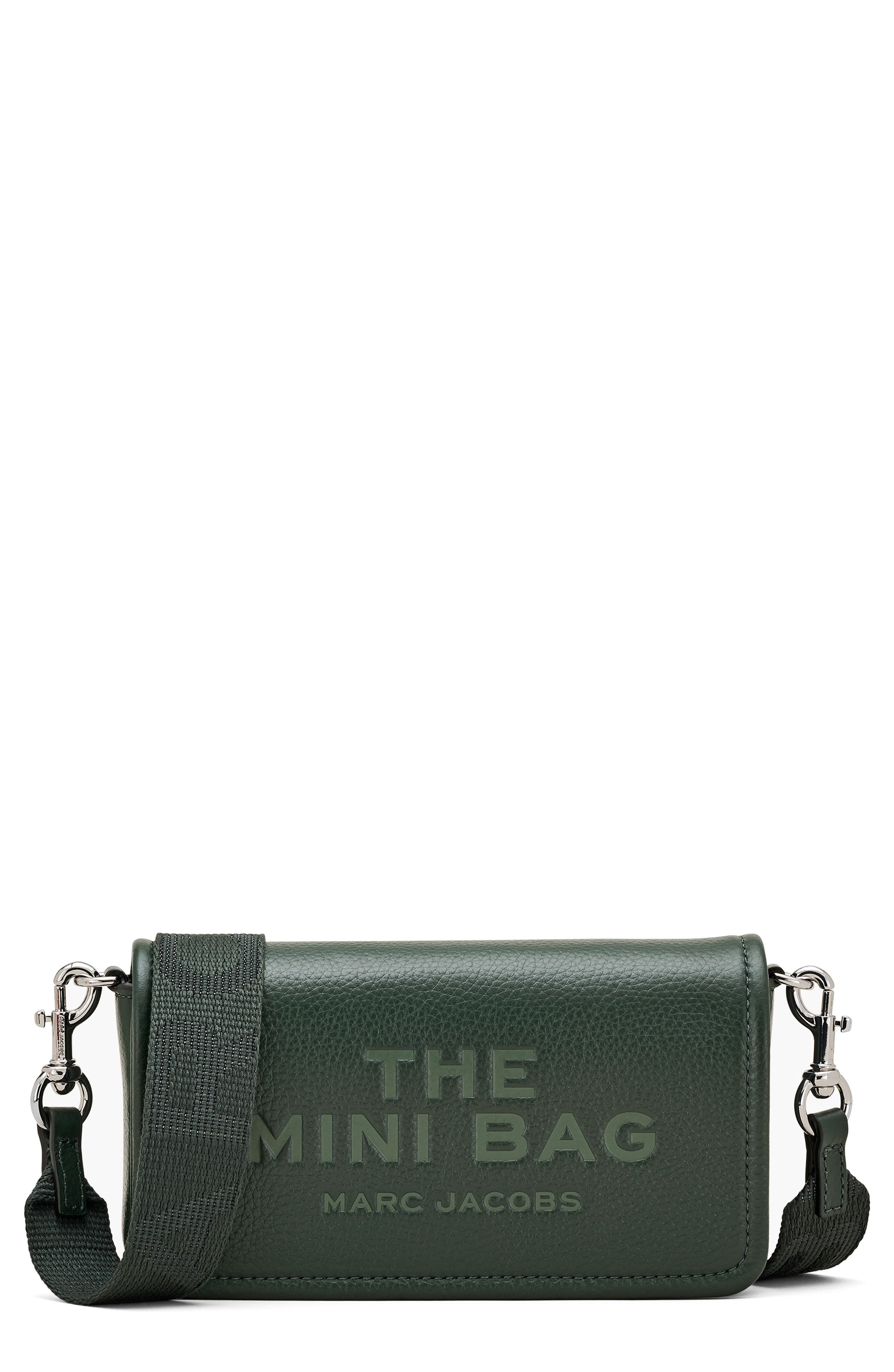 Marc Jacobs The Mini Leather Crossbody Bag in Ivy at Nordstrom - 1