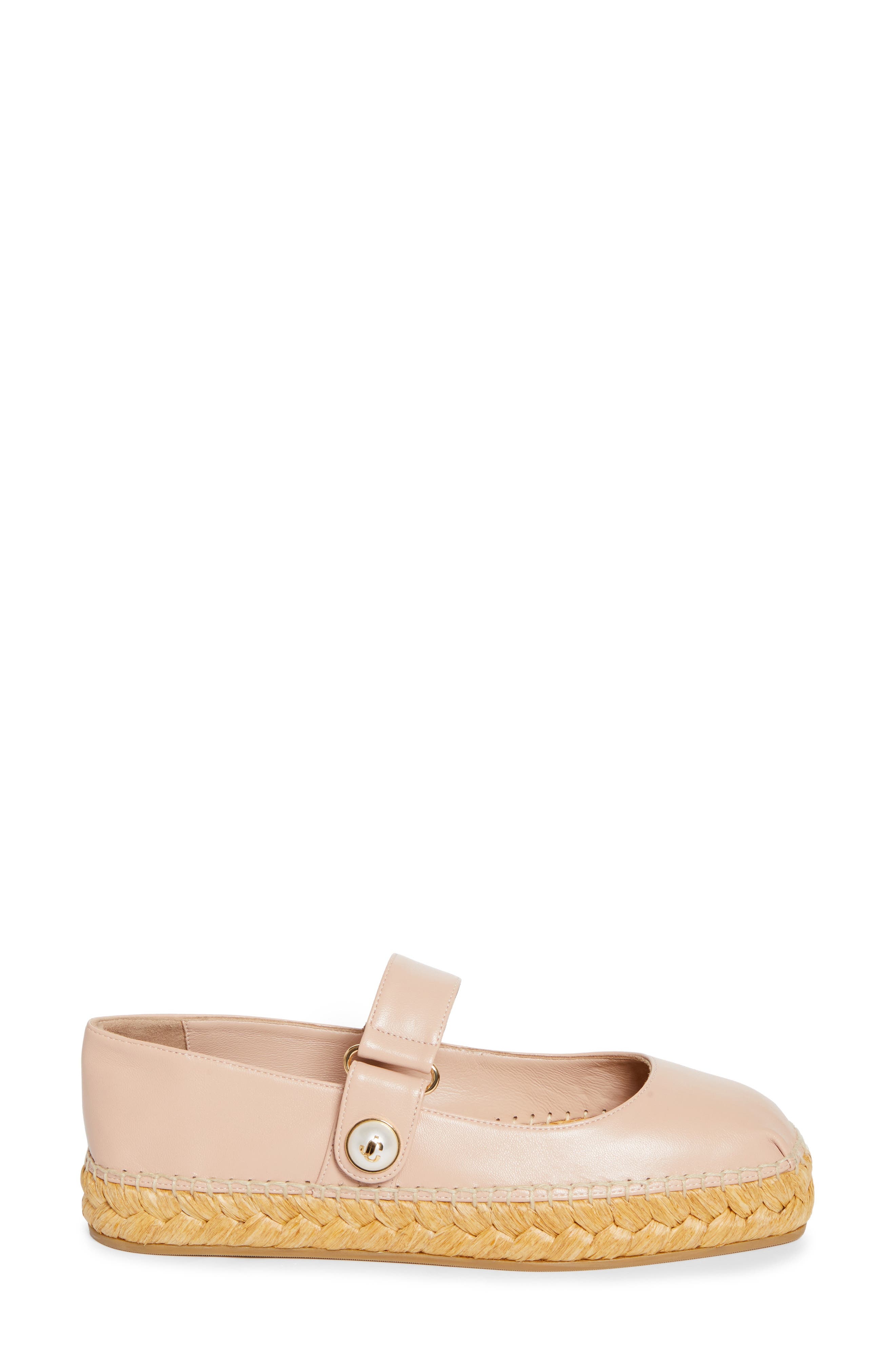 Jimmy Choo Fayence Espadrille Mary Jane Flat in Macaron at Nordstrom - 3