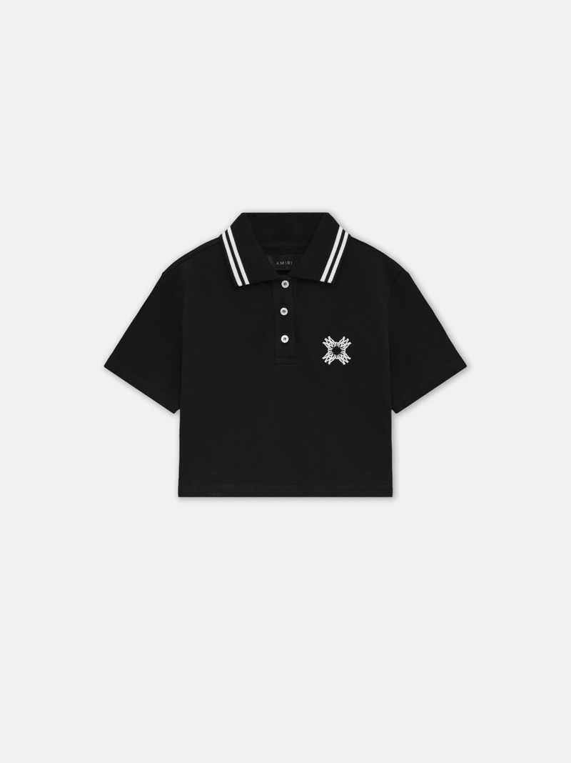 WOMEN'S MA QUAD CROPPED POLO - 1