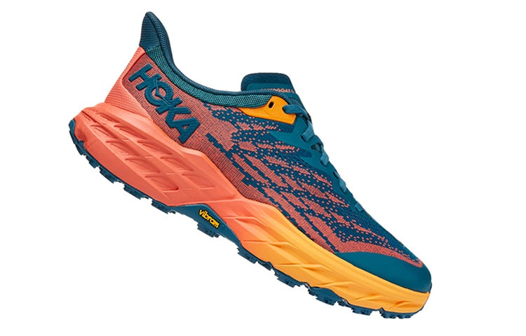 (WMNS) HOKA ONE ONE Speedgoat 5 Wide 'Blue Coral Camellia' 1123160-BCCML - 3
