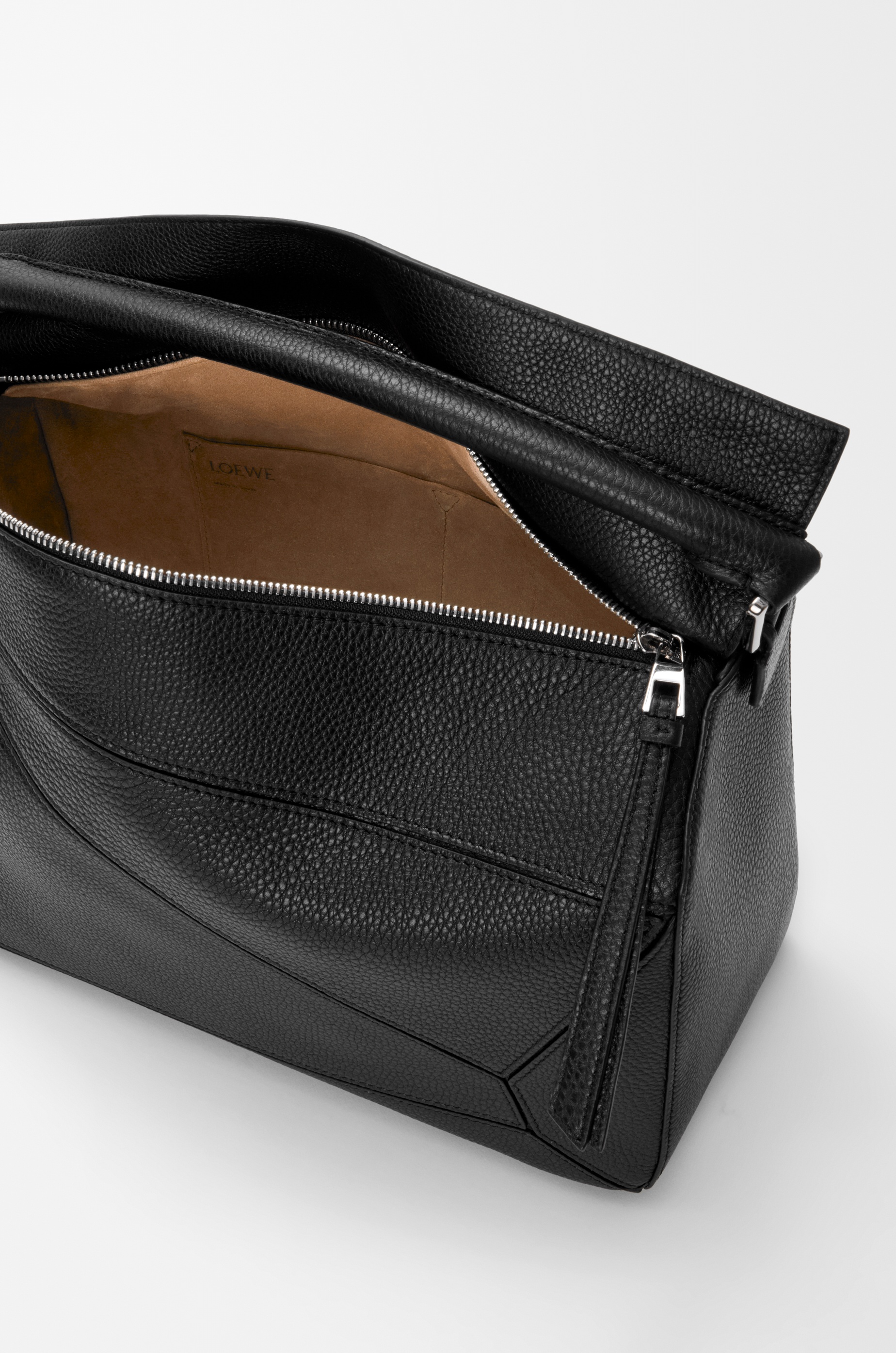 Large Puzzle bag in supple grained calfskin - 7