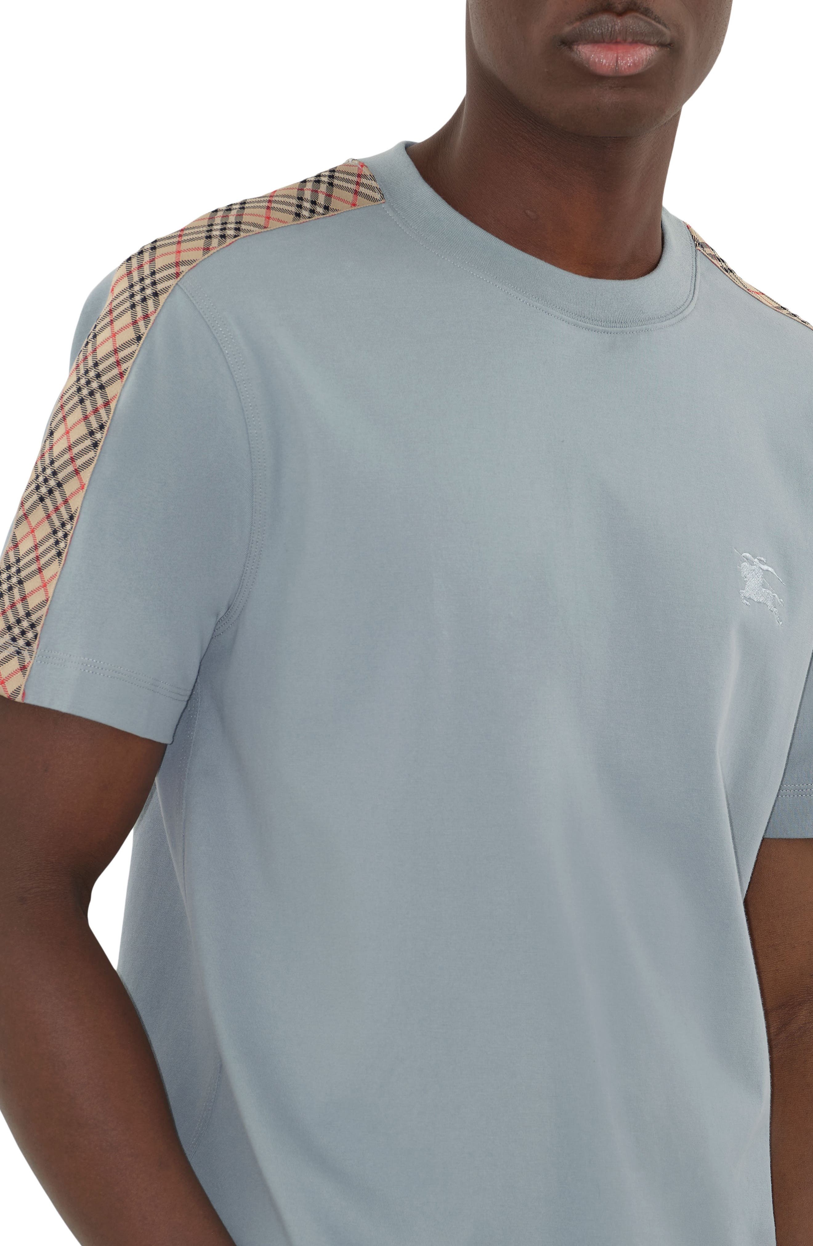 burberry EKD Embroidered T-Shirt in Gale at Nordstrom - 4