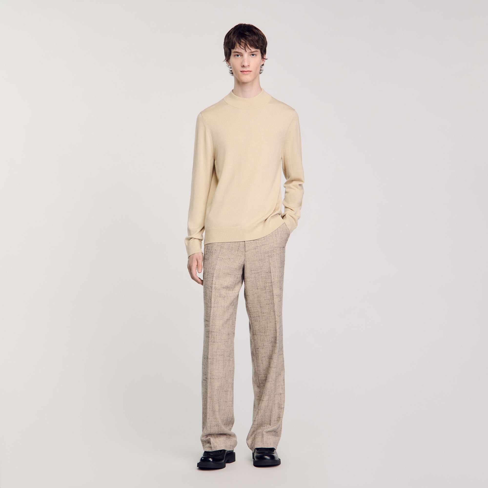 FUNNEL NECK SWEATER - 2