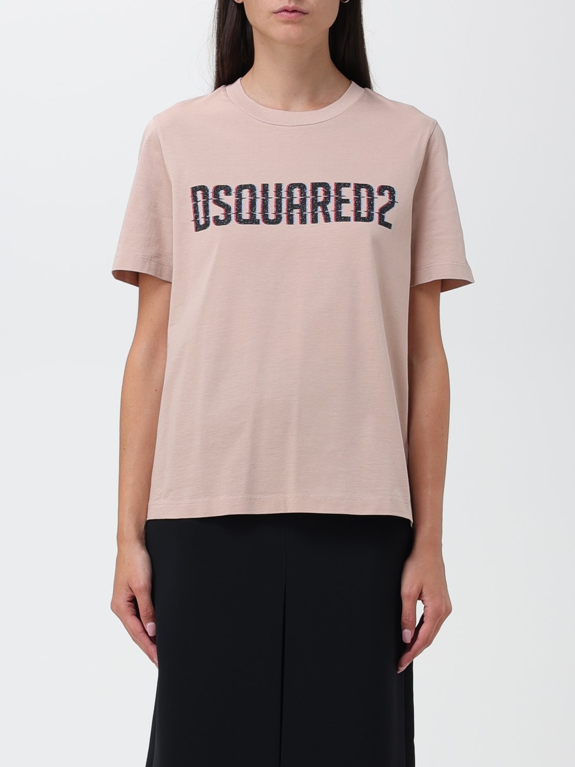 Dsquared2 cotton t-shirt with printed logo - 1