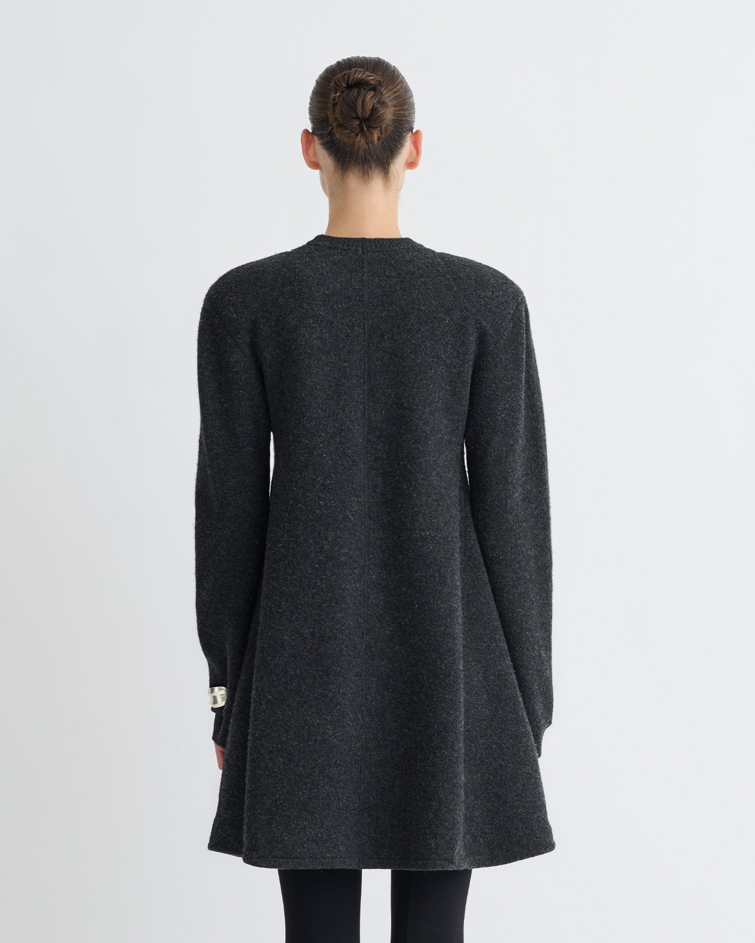 Overwashed Merino Mini Dress - 3