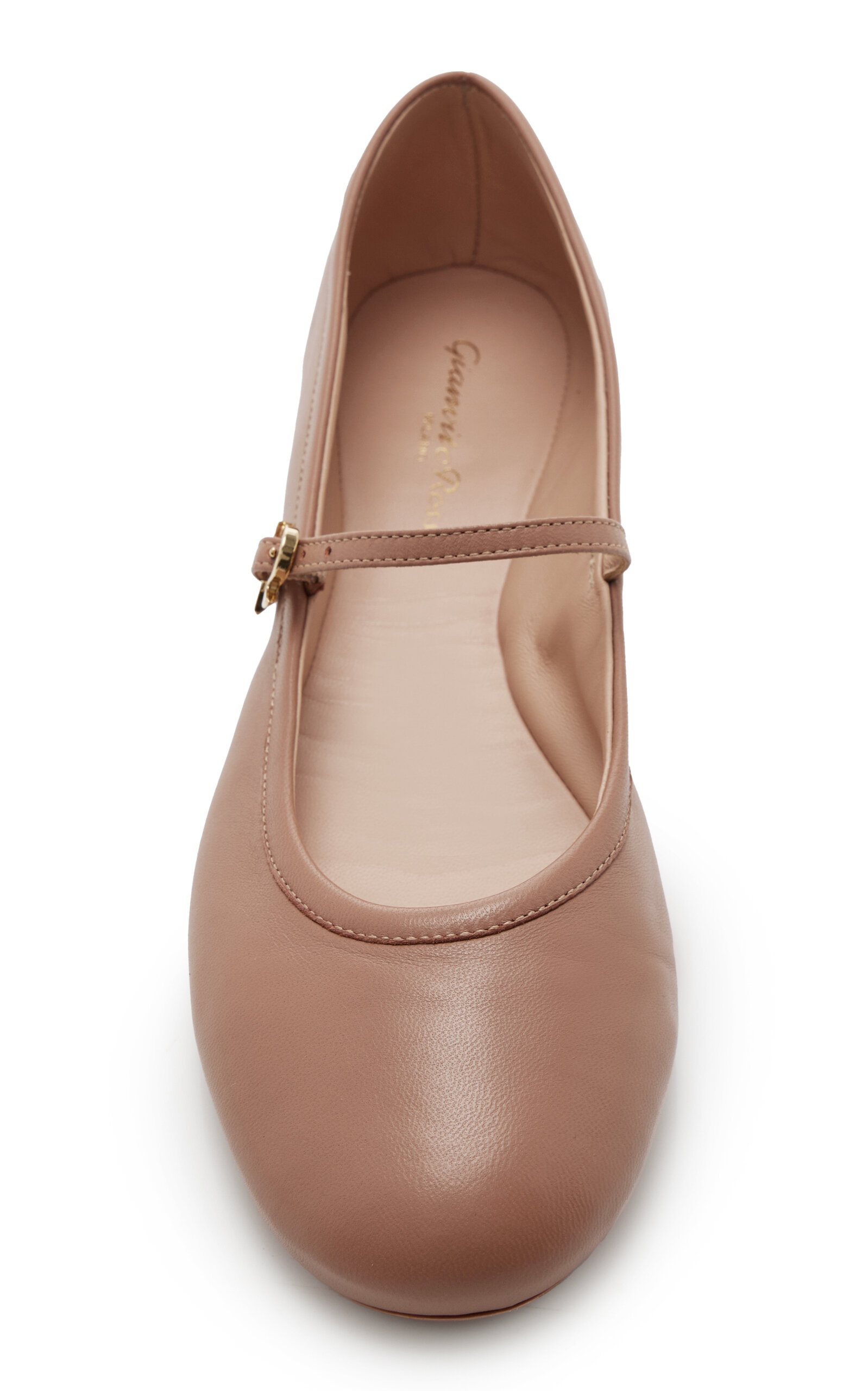 Carla Leather Ballet Flats nude - 8