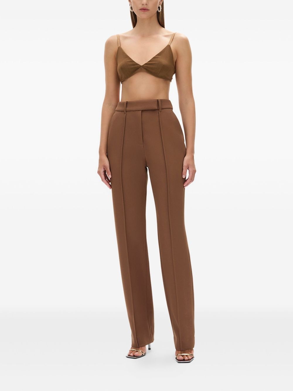 Sergio pressed-crease trousers - 2