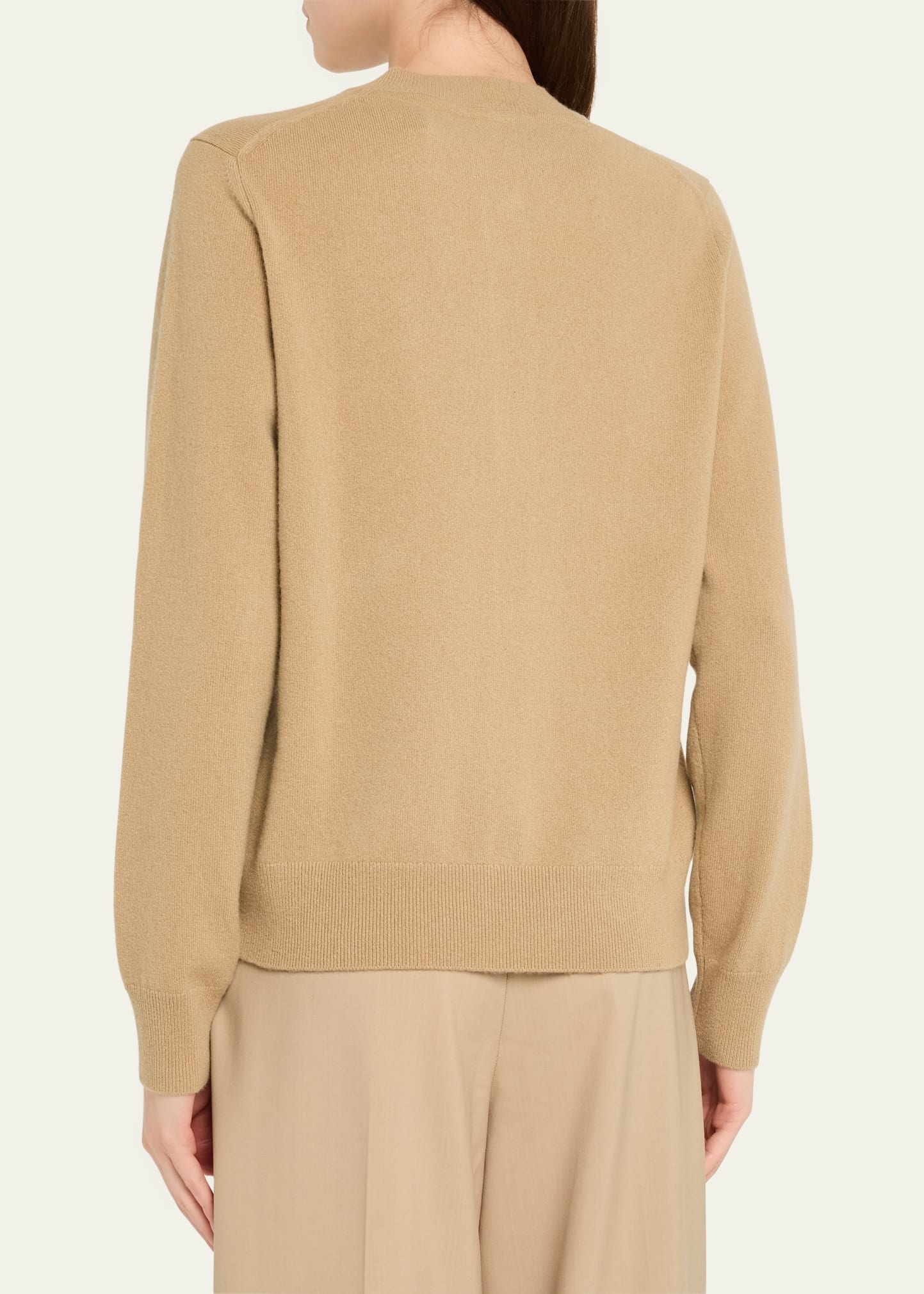 Cashmere Crewneck Cardigan - 3