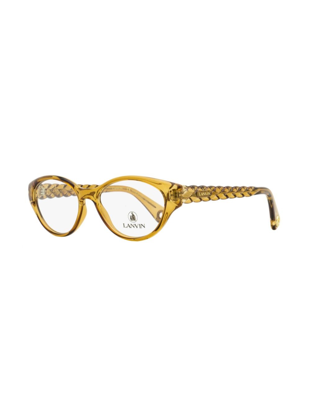 oval-frame glasses - 2