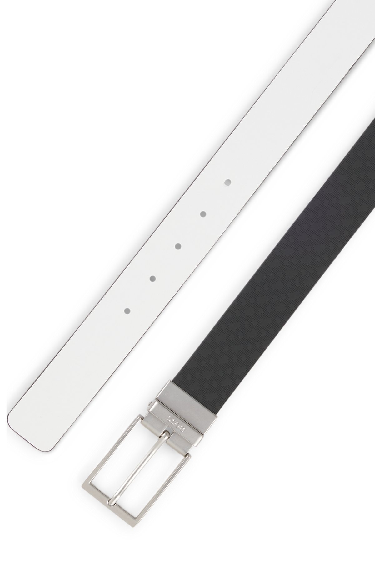 REVERSIBLE BELT IN ITALIAN LEATHER - 3