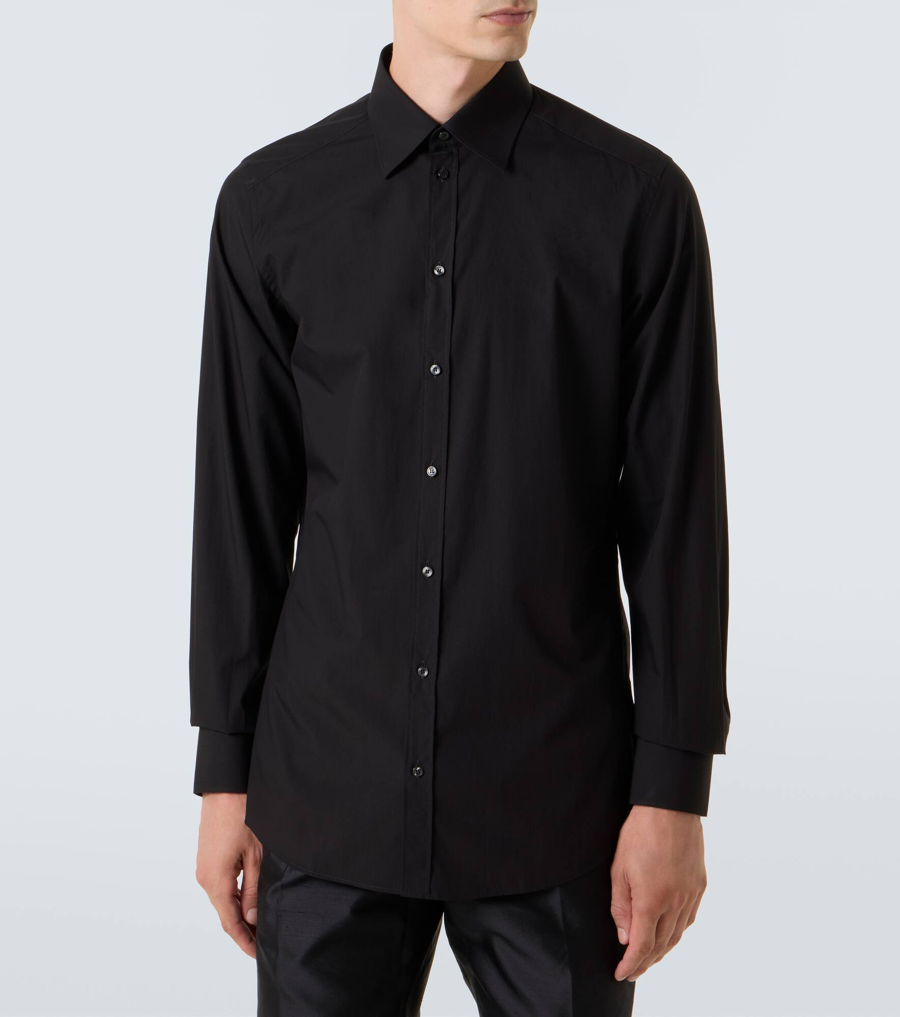 Cotton poplin shirt - 3