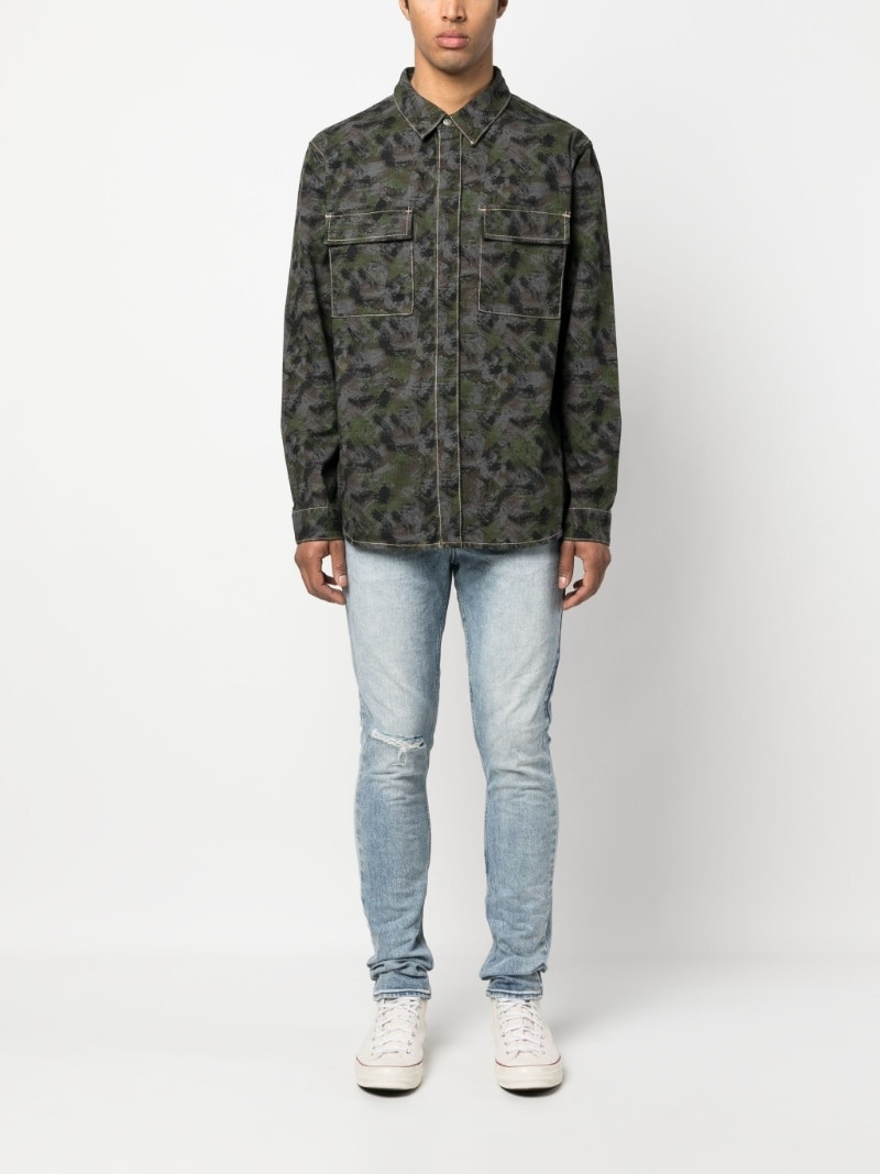 Ksubi graphic-print cotton shirt outlook