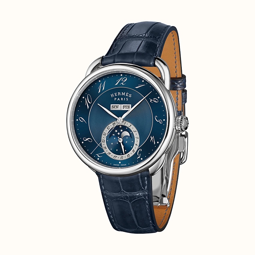 Arceau Grande Lune watch, 43 mm - 4
