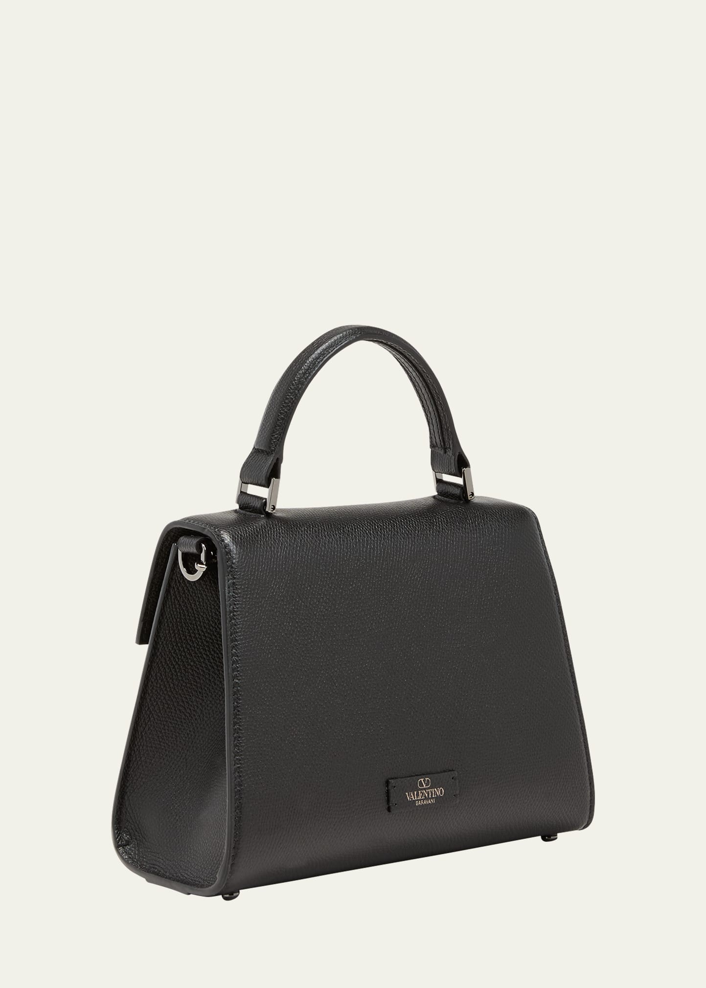 VSLING Small Leather Top-Handle Bag - 3