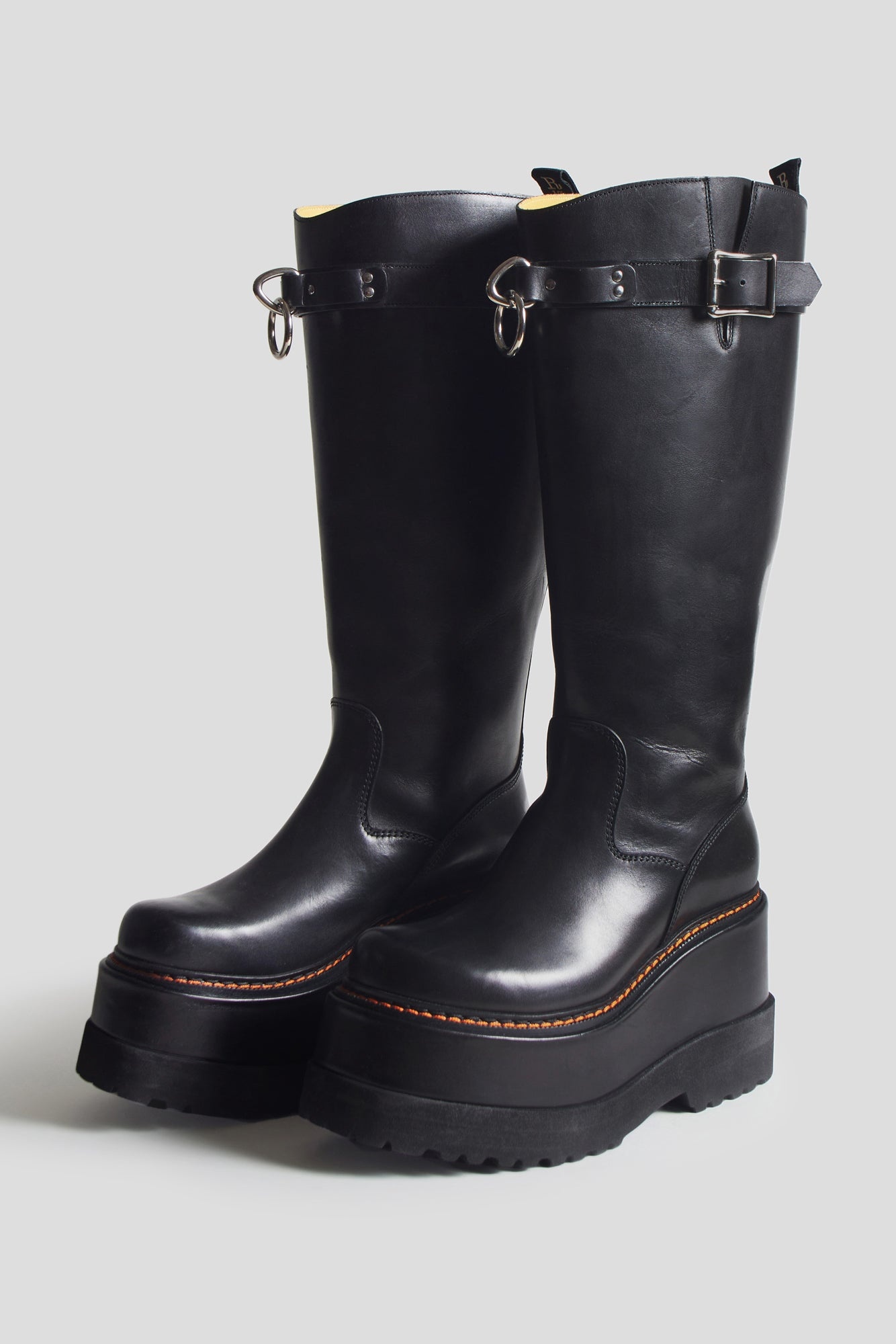 HARNESS ENGINEER PLATFORM BOOT - BLACK - 1