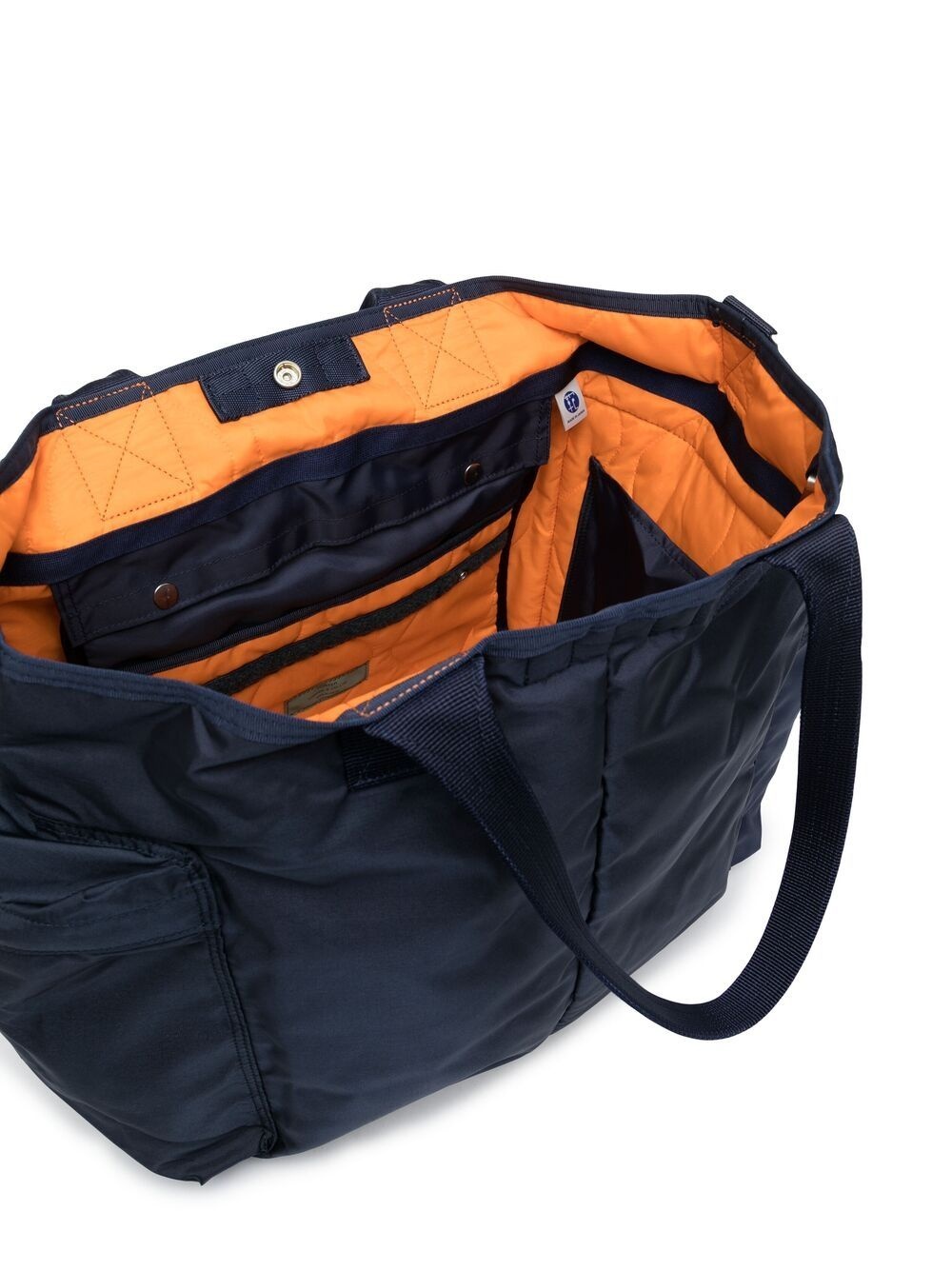 logo patch tote bag - 5