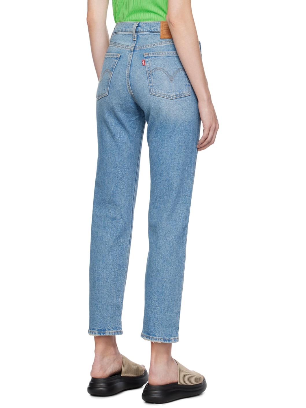 Blue Wedgie Straight Fit Jeans - 3