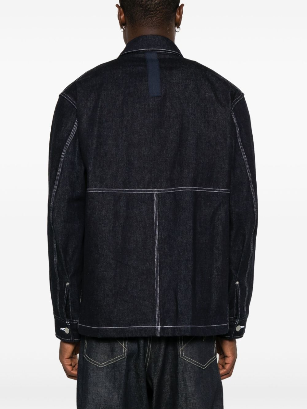 X CARHARTT LOGO-PATCH COAT - 4